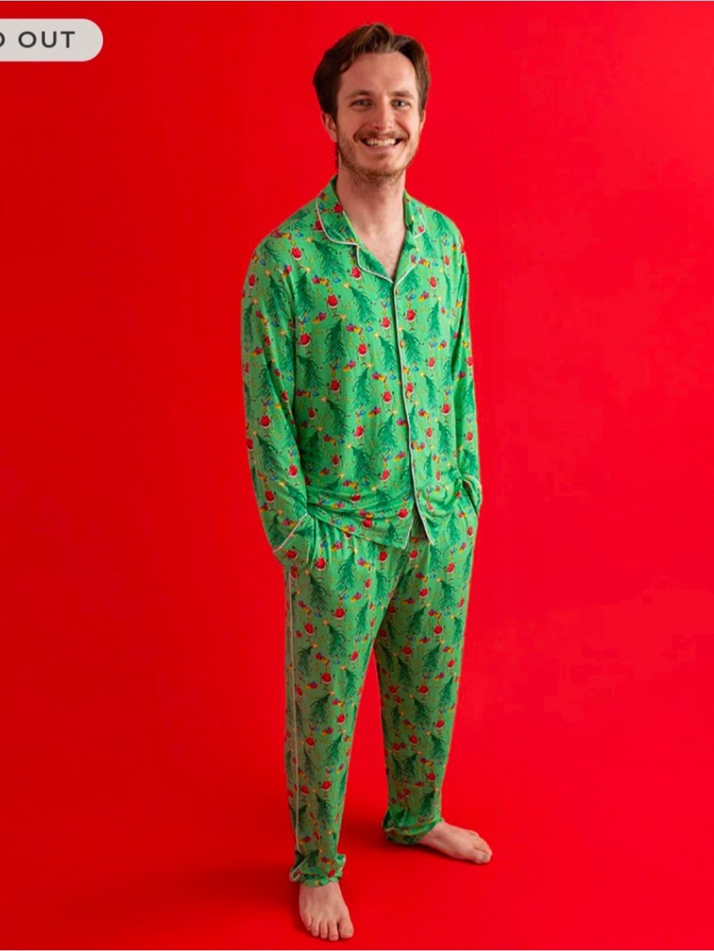 Posh Peanut - Mens Christmas Loungewear - Size XL
